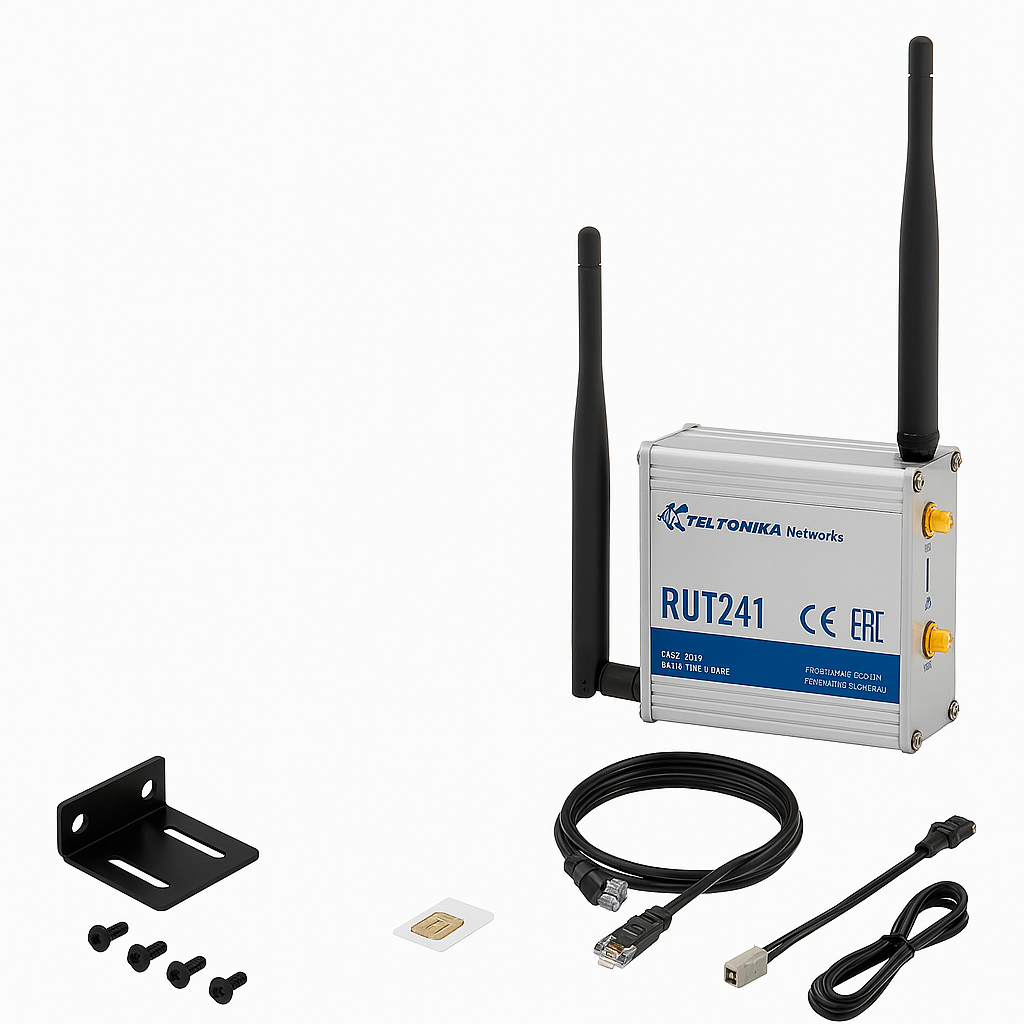 Teltonika Cellular Router - Complete installation kit