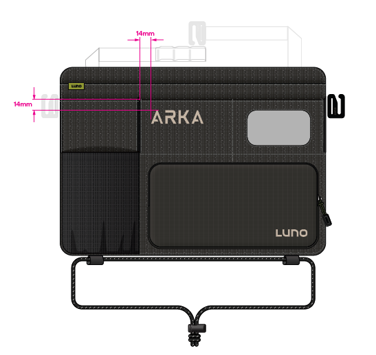 Seatback Organizer by Luno