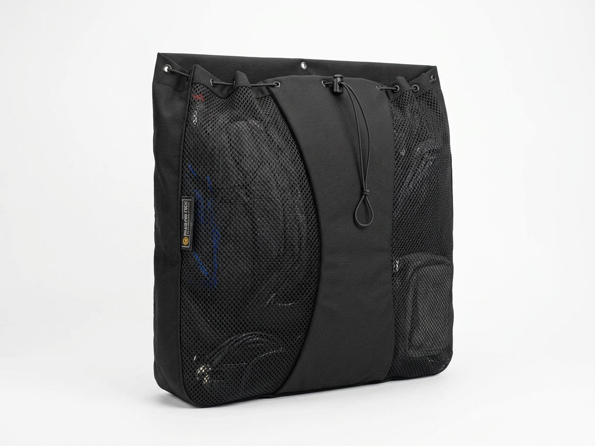 Heavy-Duty Mesh Storage Pocket – 18" x 18" by Knight Vision