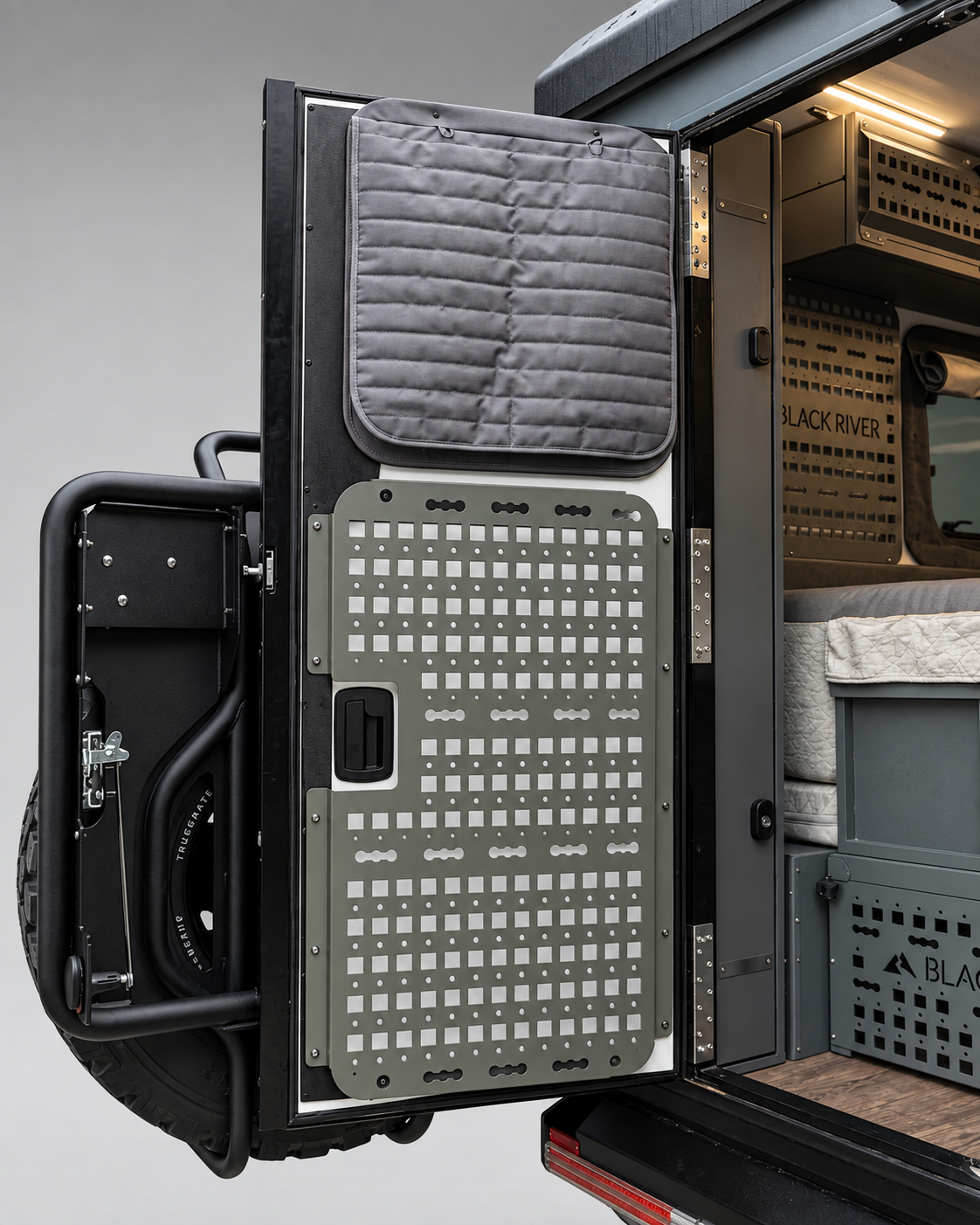 Driver's Side Rear Interior Door MOLLE Panel