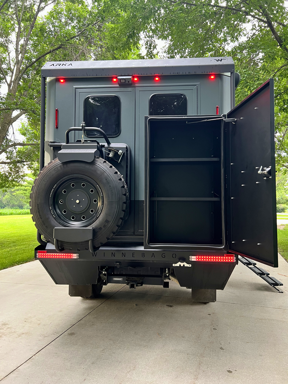 Rear Exterior Storage Box