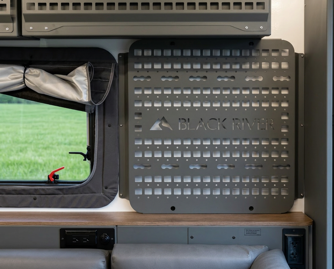 Gear Garage Wall MOLLE Panel by Black River