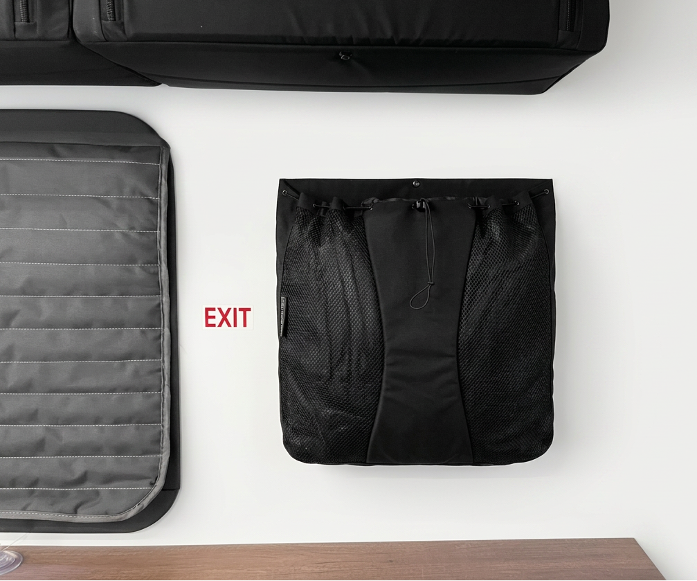 Heavy-Duty Mesh Storage Pocket – 18" x 18" by Knight Vision