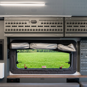 Overhead Hard Sided Cabinets with Integrated MOLLE by Black River