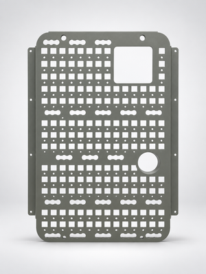 Passenger-Side Rear Interior Door MOLLE Panel